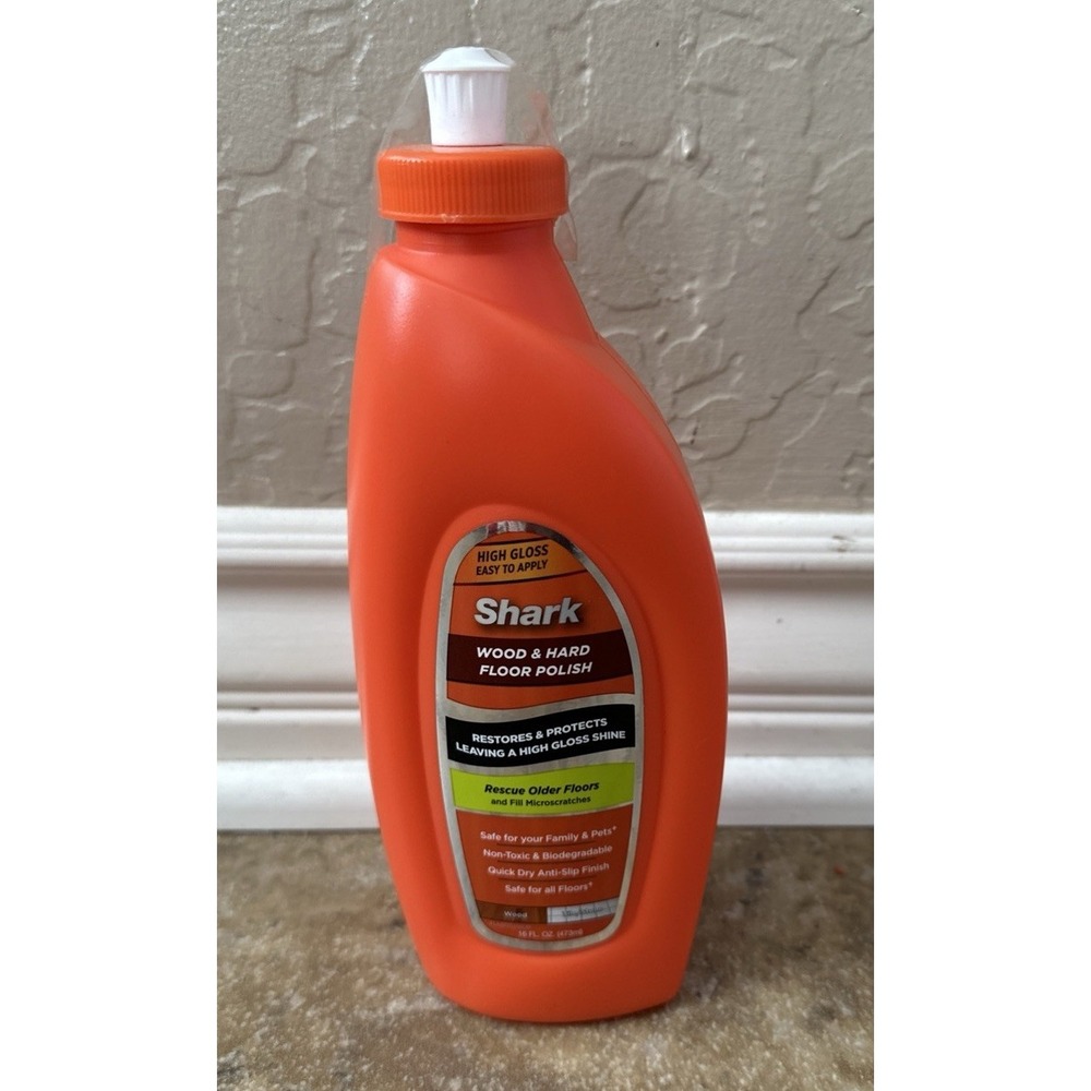 SHARK Wood & Hard Floor Polish Cleaner Wood Floor 16oz Discontinued 85% Full